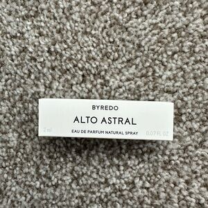 Byredo Fragrance Box with White and Black Text